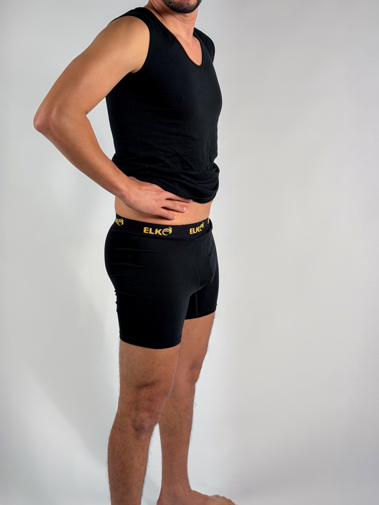 L’Alpaga – Boxer Long (96 % Coton) White