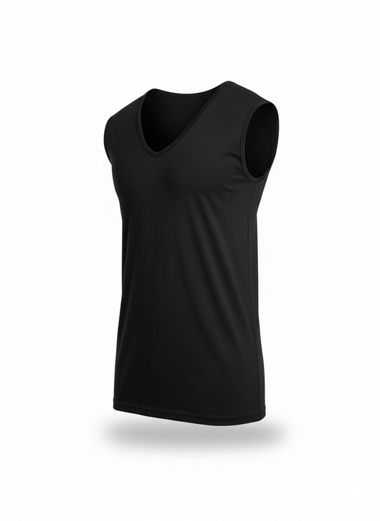 Débardeur – Bretelles Larges (100 % Coton)