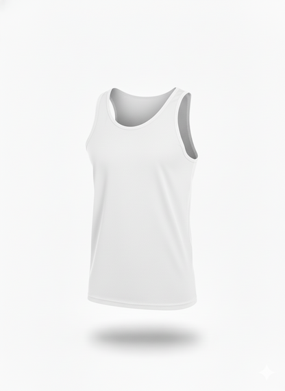 Débardeur – Bretelles Classiques (100 % Coton)