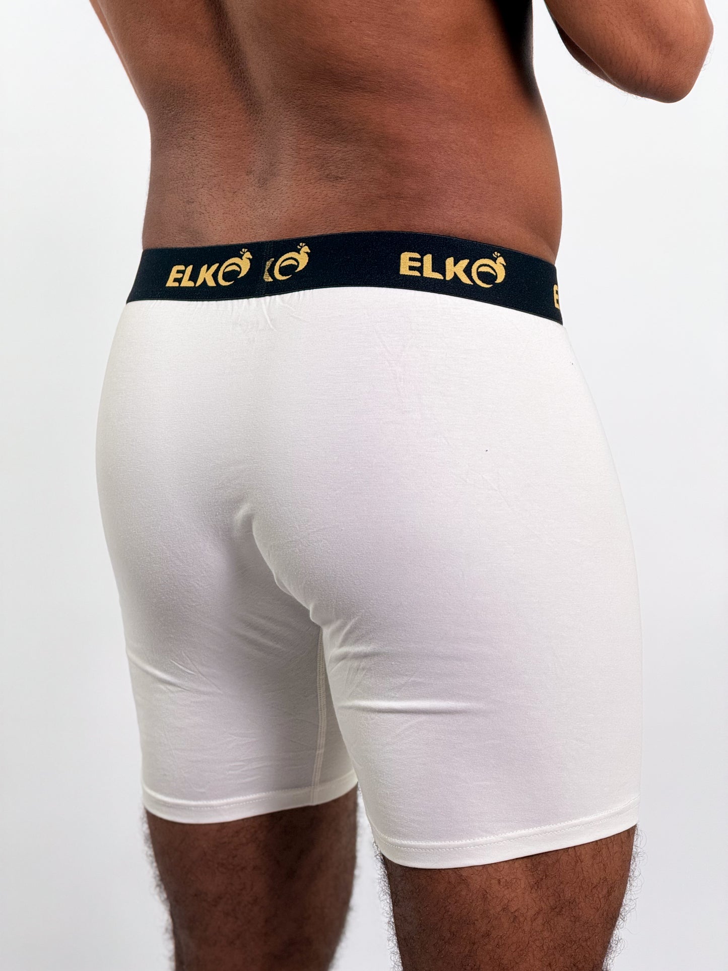 L’Alpaga – Boxer Long (96 % Coton) White