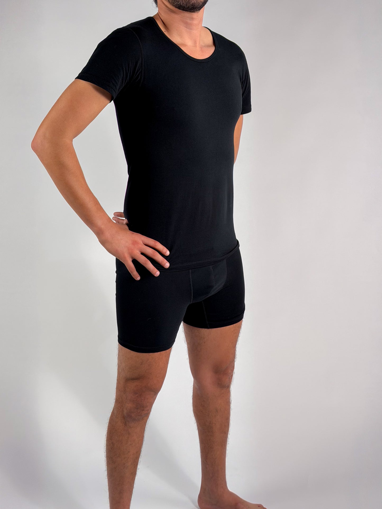 T-shirt d’intérieur – Col rond (100% coton)