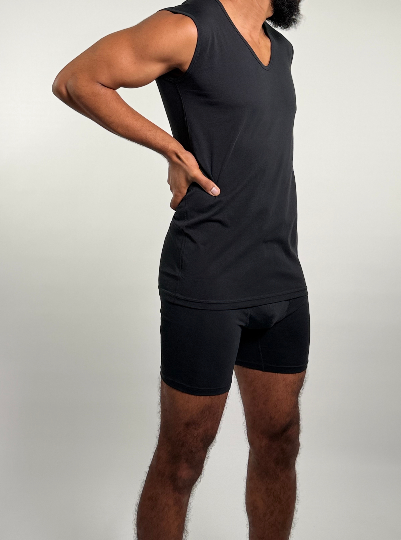 Débardeur – Bretelles Larges (100 % Coton)