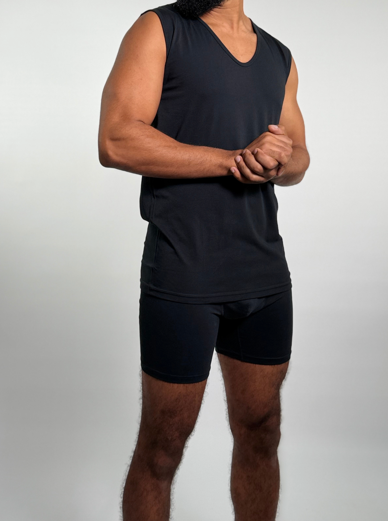 Débardeur – Bretelles Larges (100 % Coton)