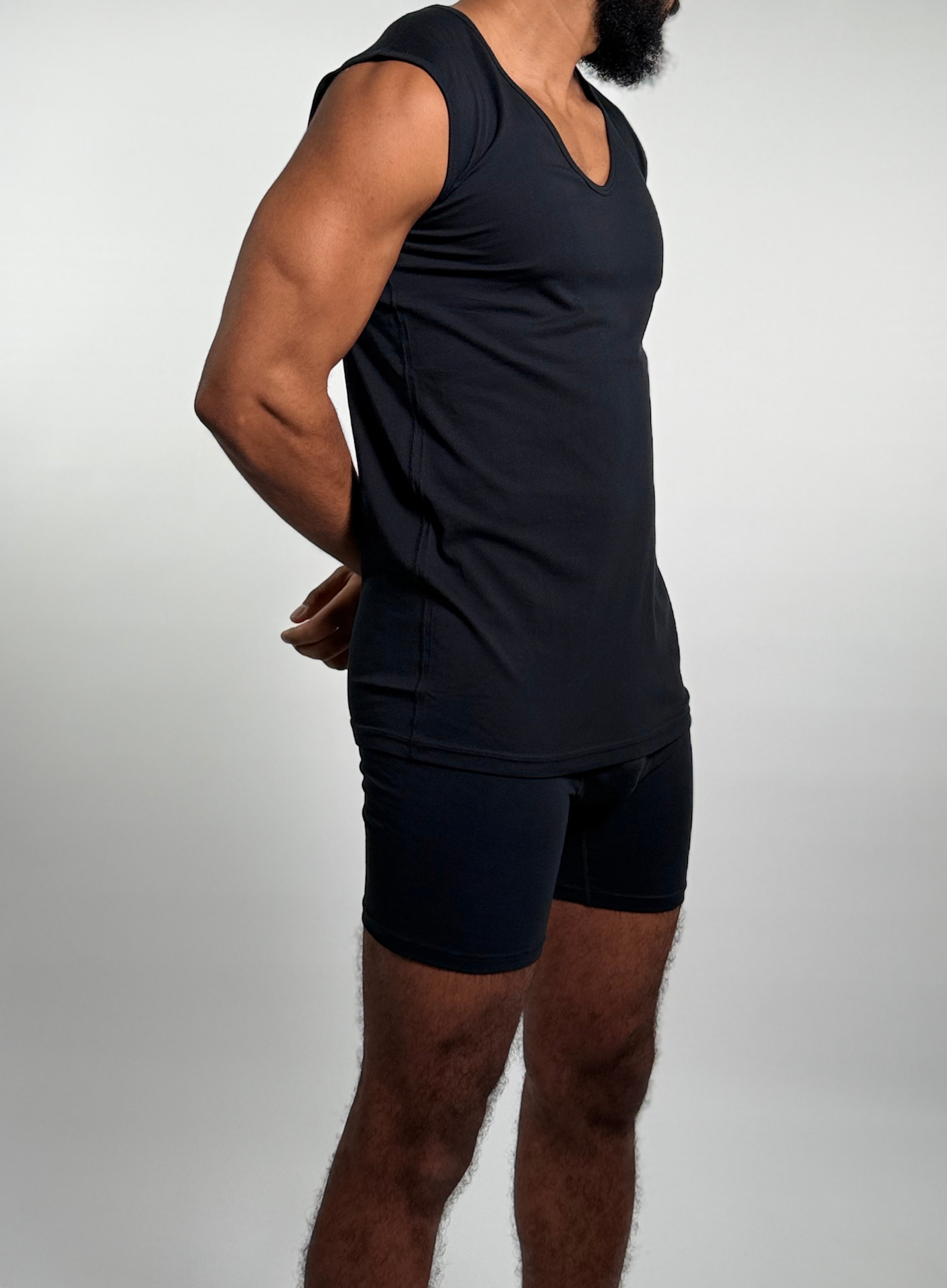 Débardeur – Bretelles Larges (100 % Coton)