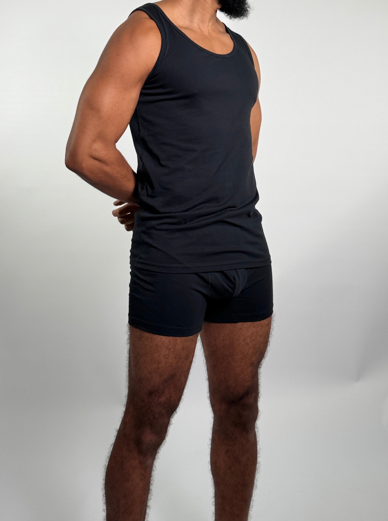 White Débardeur – Bretelles Classiques (100 % Coton)