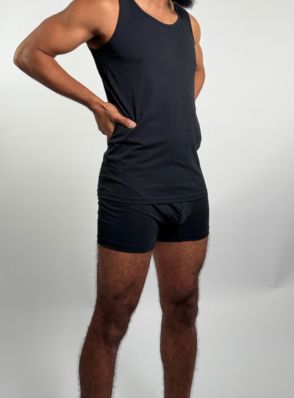 Débardeur – Bretelles Classiques (100 % Coton)